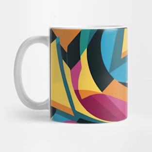 Abstract Geometric Mug